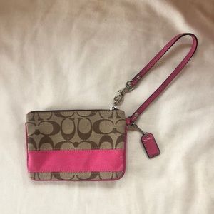 Coach Signature Collection Wristlet